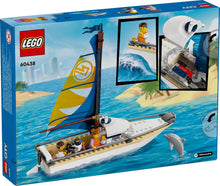 LEGO 60438 City Sailboat 5+ 102 Pieces WIth Dolphin