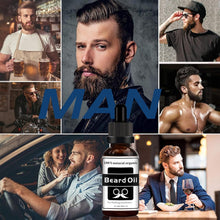 Maggidea Beard Oil for Men - Natural Beard Growth Oil to Cure Beard Itch, Soften, Moisturizing & Strengthen Mustache