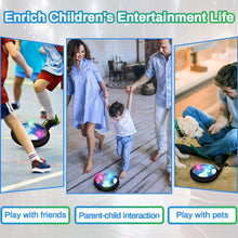 lenbest Hover Football - Football Gifts for Boys - Rechargeable LED Air Power Floating Football with Whistle - Indoor Outdoor Football Games - Kids Toys for 2 3 4 5 6 7 8 9 10 year old boy