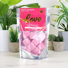 Love Heart Bath Bomb Rose Scented  Gift Republic