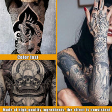 1 Bottle Baodeli Super Black Tattoo Ink - Tribal - Shade -Pure Black Ink Skin Safe Permanent Tattoo Professional Tattoo Supply Body Painting Art (4oz/120ml)