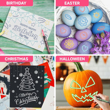 Maqhpu Glitter Pens Colouring Pens, Valentines Gifts for Kids, Teenage Girls Gifts, 12 Colours Double Line Outline Marker Pens for Scrapbook, Arts and Crafts for Kids, Gifts for 4-12 Year Old Girls