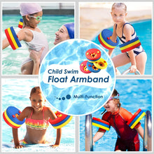 HOTENEAIRE Swimming float discs EVA Foam Swim Arm Band Float Aid Discs swimming armbands Set for Kids baby armbands 1-2 years (6 pcs/Set)