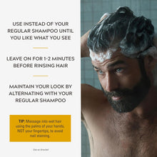 Just For Men Control GX 2-in-1 Shampoo & Conditioner, Gradually & Permanently Reduces Grey Hair With Each Wash  All Shades, 118 ml