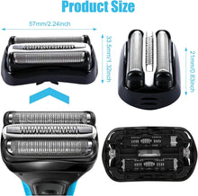 GROVL 32B S3 Replacement Shaver Heads for Braun Series 3 Men Shaver, Electric Shaver Accessories, Fit for 300s/301s/310s/320s/3040s/3090s/370CC/390CC/3050CC