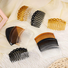 12Pcs Hair Combs Slides, Hair Slides Plastic French Twist Decorative Hair Comb Hair Accessories for Women Girls, 11 and 23 Teeth