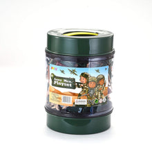 JOYIN 164 Pcs Military Soldier Playset Army Men Action Figures Battle Group, Deluxe Plastic Military Playset Soldiers Bucket With Aircrafts, Helicopters, Tanks and Other Accessories