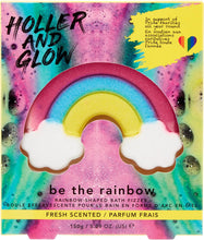 Holler and Glow Be The Rainbow, Rainbow Shaped Bath Fizzer