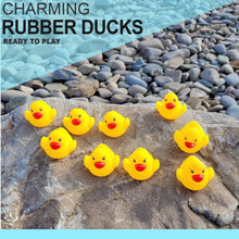 9 Yellow Rubber Ducks, Squeaking and Floating Classic Duckies, Bathtime Floating Matte Vinyl Baby Bath Time Toys, Cake toppers, Classic Ducks, Bath Time Has Never Been More Fun (9 Ducks)