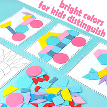 Kids Puzzle Educational Toys for Toddlers Boys & Girls 3-5 Years Old Wooden Craft Kits for Toddler Kids 3 Years Old Montessori Arts Kits Fine Motor Stacking Toys Puzzles 180pcs +Guiding Cards 8pcs