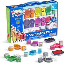Learning Resources Numberblocks Stampoline Park Stamp Activity Set Numberblocks Colours Washable Inks Arts and Crafts Colour Blocks Hobby Art 32 Pieces Gifts for 3 4 5 6 7 Year Old Kids Boys & Girls