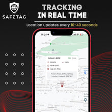 SafeTag Mag 4G  Rechargeable Magnetic 4G LTE GPS Tracker, Car, Van, Motorbike, Caravan, etc. 34-195 Countries, 90 Day Standby, Real Time Tracking and Alerts, 7 Day Free Trial+SIM Included, UK Company