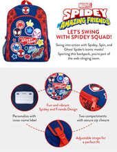 Marvel Spiderman Backpack  Spidey And His Amazing Friends Kids Backpack I School Bag For Boys  Boys Backpacks  One Size
