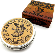 Honest Amish Original Beard Wax - Made from Natural and Organic Ingredients