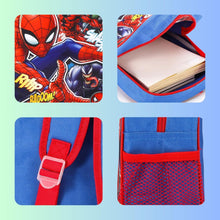 Bundle Bear Spiderman Backpack & Spiderman Lunch Box Set - Kids Lunch Bags for Boys - Includes Spiderman Rucksack, Boys Lunch Bag, Sports Bottle & Sandwich Container