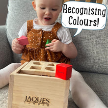 Jaques of London Shape Sorter  Ideal Wooden Toys for 1 Year Old Boy and 1 Year Old Girl Gifts  Montessori Toys for 1 Year Old  Premium Wooden Toys and Wooden Baby Toys
