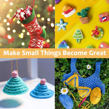 12 Pack Double Knitting Yarn Acrylic Wool Crochet Yarn for Small Yarn Projects Handcrafts 10g