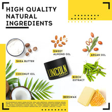 Lincoln Premium Beard Balm for Men - Beard Moisturiser for Men w/Coconut Balm & Shea Moisture Beard Balm, Ideal Face Moisturiser for Men & Beard Growth Balm, Alternative to Beard Oil & Beard Wax 100g