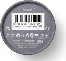 CROWNLY CRYSTAL 2007 18th Birthday Gifts Personalised Gifts Beer Glasses 18th Birthday Decorations Friend Birthday Gifts 18th Birthday Gifts for Brother Gifts for Men Personalised Glass Mens Gifts