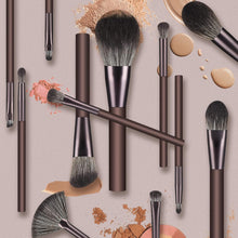 Makeup Brushes 12 Pcs Makeup Brush Set Premium Synthetic Bristles Foundation Make Up Brushes Concealers Eyeshadow Professional Make-up Brush Sets (Coffee)