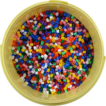 Hama DIY Midi Beads Bucket  Approx. 10.000 Fuse Beads  Mosaic Decoration Arts & Craft for Creative Children Ages 5+  Colour Mix 00