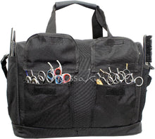 Hairdressing Designer Session Bag Large Mobile Hairdresser Barber Kit Holder in Black