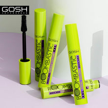 GOSH Boombastic Swirl Mascara with Argan Oil and Bamboo Extract for Care, Swing and XXL Volume Precisely Defined Extra Long Eyelashes without Clumps Fragrance- Mascara  001 Black