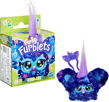 Furby Furblets Star-Lee Mini Electronic Plush Toy, Orange, White, Black