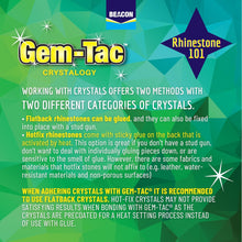 Beacon Gem-Tac 118ml Medium Bottle, Clear Adhesive Gem Glue - Strong Fabric Glue for Jeans & Jackets - Rhinestone glue, Glass Glue - Perfect Art Glue for Embellishing Shoes, Glasses, Gowns & Phones