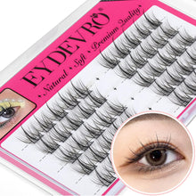 Manga Lashes Bottom Individual Eyelashes Anime Natural Look False Eyelashes Korean Eye Lashes Cluster Spiky Wispy Mink Fake Eyelashes by EYDEVRO (50 Clusters)