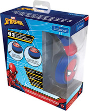 LEXIBOOK HPBT010SP Spiderman 2-in-1 Bluetooth Headphones Stereo Wireless Wired, Kids Safe for Boys Girls, Foldable, Adjustable, red/Blue, Black, Spider-Man