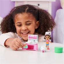 Gabbys Dollhouse, Lunch and Munch Kitchen Set with 2 Toy Figures, Accessories and Furniture Piece, Kids Toys for Ages 3 and above