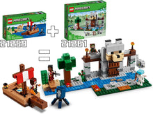LEGO Minecraft The Pirate Ship Voyage Boat Toy Playset for Kids, Building Set with Squid, Camel and Pirate Figures, Gamer Gift for 8 Plus Year Old Boys and Girls 21259