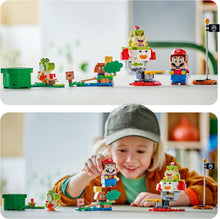 LEGO Super Mario Adventures with Interactive Mario, Bowser Jr.s Clown Car Vehicle Set, with Yoshi Toy, Nintendo Gift for 6 Plus Year Old Boys, Girls and Gamers 71439