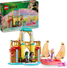 LEGO Wicked Glinda, Elphaba & Nessarose at Shiz University Building Set with Sailing Boat Toy and 3 Mini-Doll Figures, Movie Gift for 7 Plus Year Old Girls & Boys Who Love Dolls House Playsets 75681