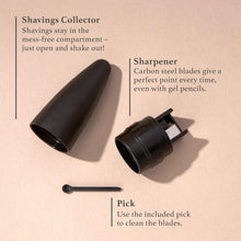 Julep Cosmetic Makeup Pencil Sharpener, Travel Friendly, Easy Cleaning Beauty Sharpener for Eyeliner, Lip Liner and Brow Pencils