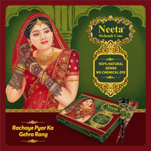 Neeta Mehndi Cones Neeta Henna Cones For Temporary Body Art Tattoo All Natural Herbal Pure Henna Paste Cones (Neeta Henna Cones x 1)
