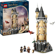 LEGO Harry Potter Hogwarts Castle Owlery, Building Toy for 8 Plus Year Old Kids, Girls & Boys, Role-Play Set Includes 3 Character Minifigures, plus 4 Owl Figures, Wizarding World Gift Idea 76430