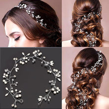 30 pcs Crystal Flower Hair Pin and 1 Pearl Crystal Headband Bridal Flower Crystal Rhinestone U Shaped Hair Pins Wedding Hair Accessories Pearl Flower Hairpins Accessory Everyday Wear Women Girls