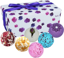 Bomb Cosmetics Luxury Ballotin Bath Melt Wrapped Gift Pack, Contains 6-Pieces, 30 g Each