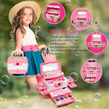 Kids Makeup Sets For Girls - Girls Toys Children Makeup Set Washable Make Up Set for Little Girls,Princess Play Games Kids Toys Presents,Teenage Girls Gifts Christmas Birthday For Age 4-12 Year Old