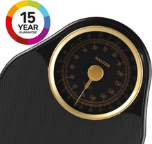 Salter 145 GFEU16 Doctor Style Mechanical Bathroom Scale  Body Weighing Scales, 150 KG Capacity, Easy Read Dial with Rotating Pointer, Large Platform, For Weight/Fitness, No Battery Required, Gold