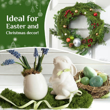 M Pelosa Artificial Moss  50g - Natural Dark Green Faux Moss - for Arts and Crafts, Christmas and Easter Decorations, Landscaping, Floristry and More  Non-Toxic