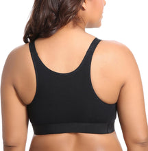 Gratlin Women's Nursing Bras Maternity Plus Size Breastfeeding Cotton Sleep Nursing Sports Bra