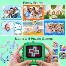 Gofunly Kids Camera Instant Print, 2.4'' Instant Camera for Kids with 32G Card & Print Photo Paper, 1080P HD Video Kids Digital Toddler Toy Camera, Christmas Birthday Gifts for Boys Age 3-12 Years Old