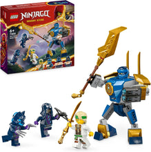 LEGO NINJAGO Jays Mech Battle Pack, Action Figure Toy for 6 Plus Year Old Boys, Girls & Kids, Dragons Rising Set with Ninja Character Jay Minifigure for Role-Play Fun, Small Gift Idea 71805