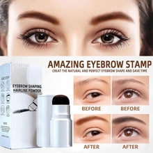 Eyebrow Stamp Stencil kit,Brow Lamination Kit,One Step Eyebrow Tint Brow Stamp Shaping Kit,Waterproof Adjustable Eyebrow Stamp Makeup Tools+10pcs Reusable Eyebrow Stencils,2 Eyebrow Brush-Dark Brown