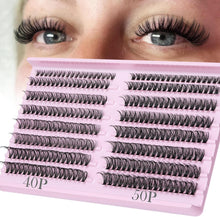 Individual lashes, Cluster Lashes DIY Eyelashes Individual Wispy Cluster Eyelash Extensions Lash Clusters 2 Styles Mixed Cluster Lashes Extensions by Goddvenus