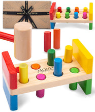 Jaques of London Hammer Toy  Montessori Toys for 1 Year Old  Wooden Baby and Toddler Toy for Hammering and Nailing  Ideal 1 Year Old Toys and Wooden Toys for 1 Year Old Boys and Girls