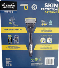 Generic Wilkinson Sword Hydro 5 Blades - Pack of 1 Handle and 9 Razor Blades Men Shaving kit - Quality Razors for Men